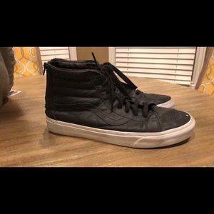 Leather vans size 13
